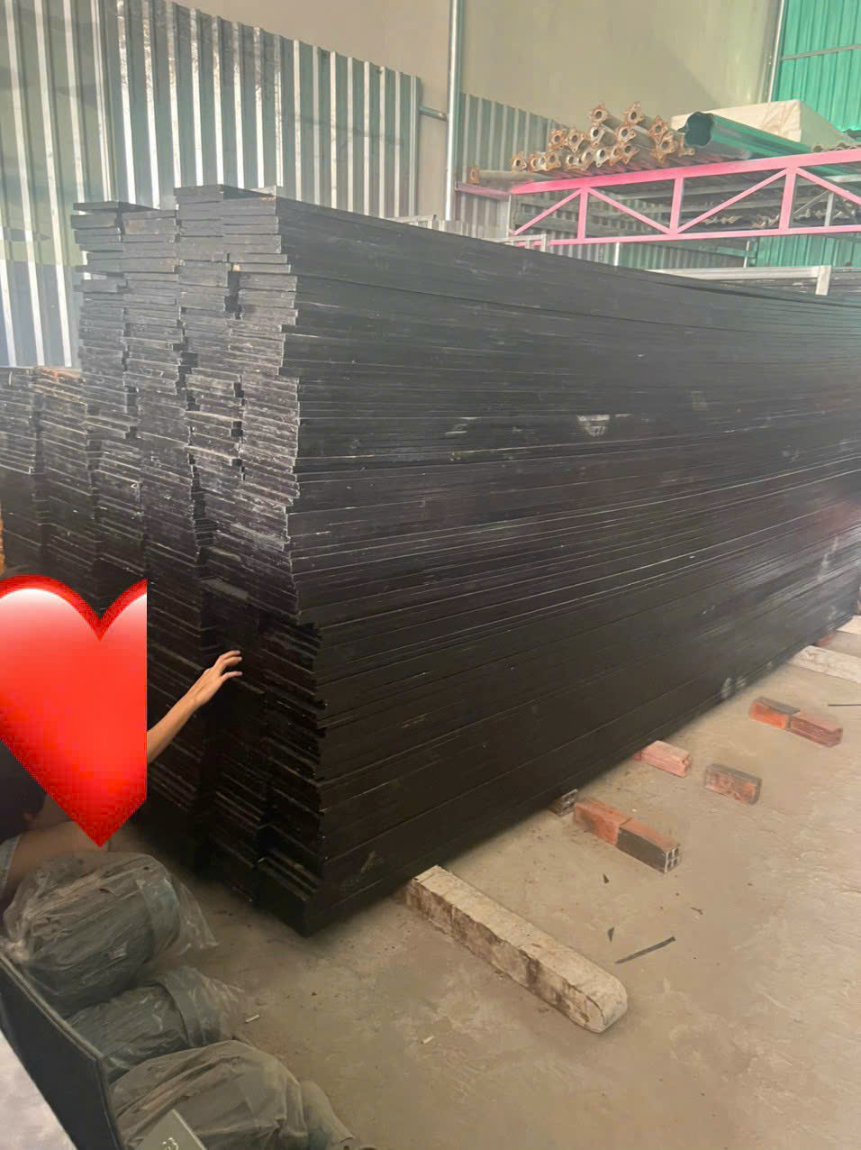 ván đỏ coffa, mặt 20;25;30;35;40 ×3m và 4m