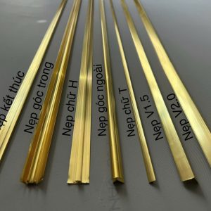 nẹp inox từ 1,5f 2,5; 2f vàng,b ạc